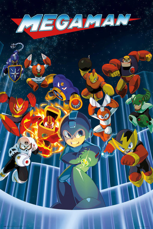 Poster Mega Man 61x91 5cm Grupo Erik GPE5774 | Yourdecoration.at