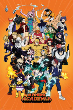 Poster My Hero Academia 61x91 5cm Grupo Erik GPE5847 | Yourdecoration.at