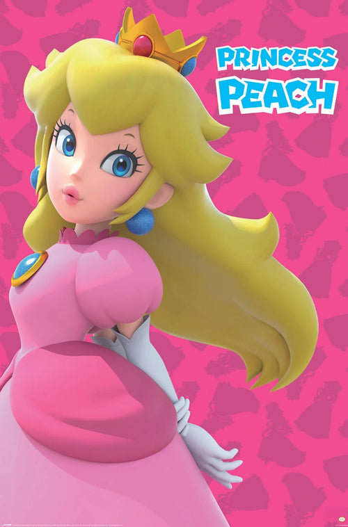 Poster Nintendo Princess Peach 61x91 5cm PP2402576 | Yourdecoration.at