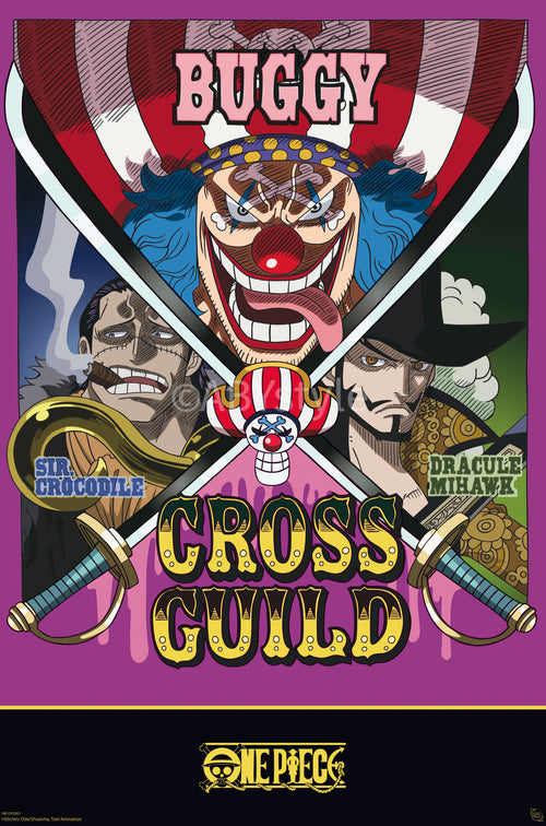 Poster One Piece Cross Guild 61x91 5cm Abystyle GBYDCO621 | Yourdecoration.at