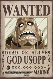 Poster One Piece Wanted Usopp Wano 38x52cm Abystyle GBYDCO643 | Yourdecoration.at