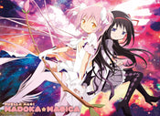 Poster Puella Magi Madoka Magica Goddes Madoka And Homura 52x38cm Abystyle GBYDCO337 | Yourdecoration.at