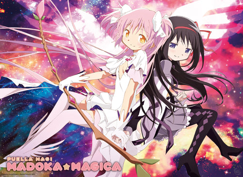 Poster Puella Magi Madoka Magica Goddes Madoka And Homura 52x38cm Abystyle GBYDCO337 | Yourdecoration.at