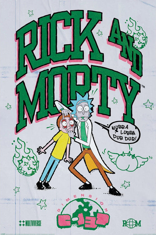 Poster Rick and Morty Bodega Universe 61x91 5cm PP2401358 | Yourdecoration.at
