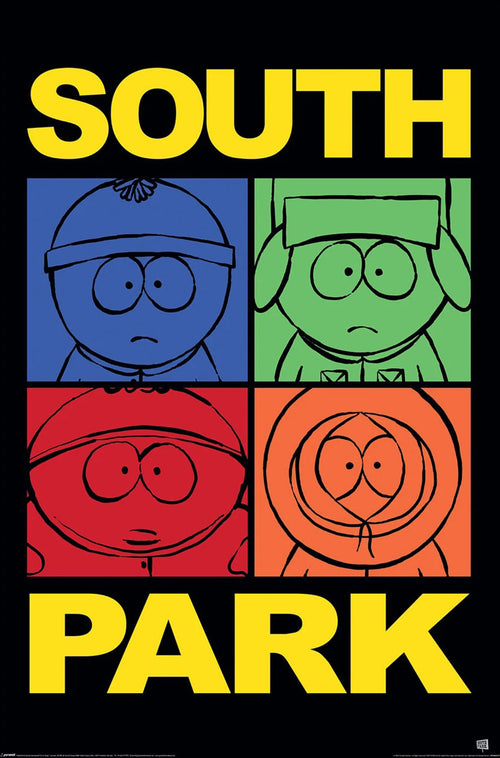 Poster South Park Block Colour 61x91 5cm PP2402237 | Yourdecoration.at