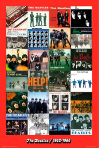 Poster The Beatles Era 1962 1966 61x91.5cm Grupo Erik GPE5853 | Yourdecoration.at