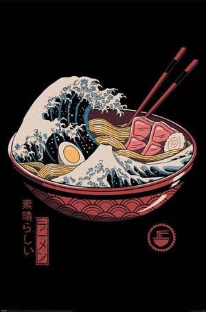 Poster Vincent Trinidad Great Ramen Wave 61x91 5cm PP2403662 | Yourdecoration.at