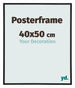 Posterrahmen 40x50cm Schwarz Matt Kunststoff Paris Messe | Yourdecoration.at