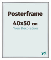 Posterrahmen 40x50cm Silber Kunststoff Paris Messe | Yourdecoration.at