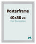 Posterrahmen 40x50cm Silber MDF Parma Messe | Yourdecoration.at