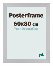 Posterrahmen 60x80cm Silber MDF Parma Messe | Yourdecoration.at