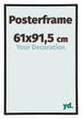 Posterrahmen 61x91,5cm Swarz Kunststoff Paris Messe | Yourdecoration.at