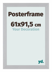 Posterrahmen 61x91,5cm Silber MDF Parma Messe | Yourdecoration.at