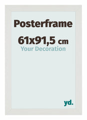 Posterrahmen 61x91,5cm Weiss Matt MDF Parma Messe | Yourdecoration.at