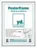 Posterrahmen Kunststoff 30x40cm Silber Vorne Messe | Yourdecoration.at