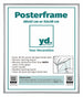 Posterrahmen Kunststoff 38x52cm Silber Vorne Messe | Yourdecoration.at