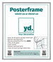 Posterrahmen Kunststoff 40x50cm Silber Vorne Messe | Yourdecoration.at