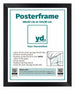 Posterrahmen MDF 38x52cm Schwarz Matt Vorne Messe | Yourdecoration.at