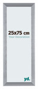 Tucson Aluminium Bilderrahmen 25x75cm Silber Geburstet Vorne Messe | Yourdecoration.at