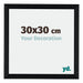 Tucson Aluminium Bilderrahmen 30x30cm Schwarz Gebürstet Vorne Messe | Yourdecoration.at