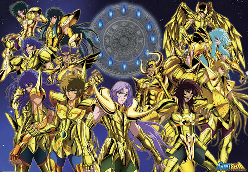 Saint Seiya Gold Saints Nr 1 Poster 91 5X61cm | Yourdecoration.de