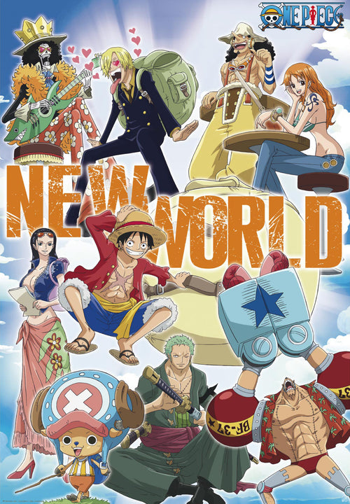 One Piece New World Team Poster 61X91 5cm | Yourdecoration.de