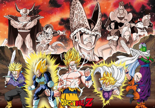 Dragon Ball Dbz Group Cell Arc Poster 91 5X61cm | Yourdecoration.de