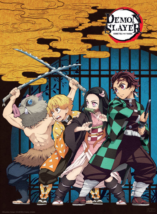 Demon Slayer Group Poster 38X52cm | Yourdecoration.de