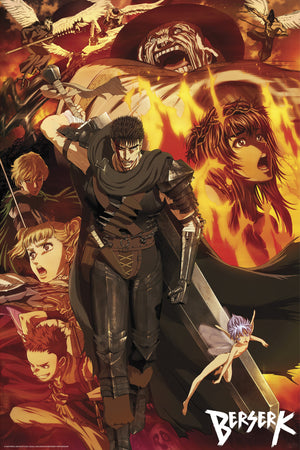 Berserk Groupe Poster 61X91 5cm | Yourdecoration.de