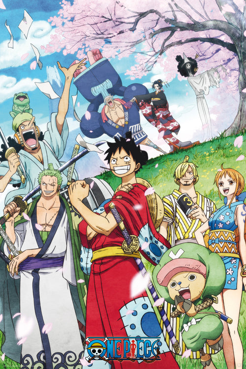 One Piece Wano Poster 61X91 5cm | Yourdecoration.de