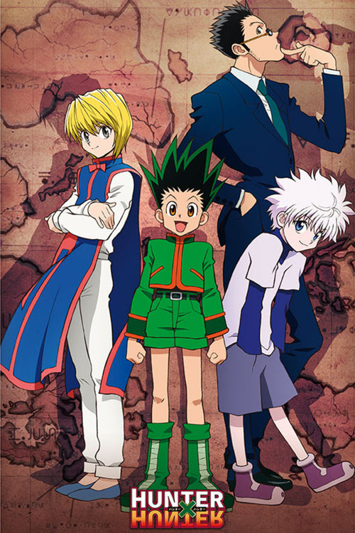 Hunter X Hunter Heroes Poster 61X91 5cm | Yourdecoration.de