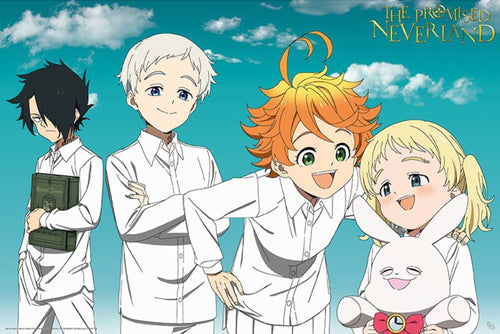 ABYstyle The Promised Neverland Trio Poster 91,5x61cm | Yourdecoration.at