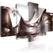 Artgeist Golden Storm Canvas Leinwandbilder 5-teilig | Yourdecoration.at