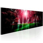 Artgeist Ruby Waterfalls Canvas Leinwandbilder | Yourdecoration.at