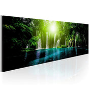 Artgeist Sapphire Lake Canvas Leinwandbilder | Yourdecoration.at