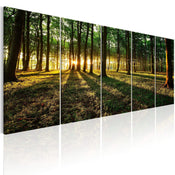 Artgeist Shade of Trees I Canvas Leinwandbilder 5-teilig | Yourdecoration.at