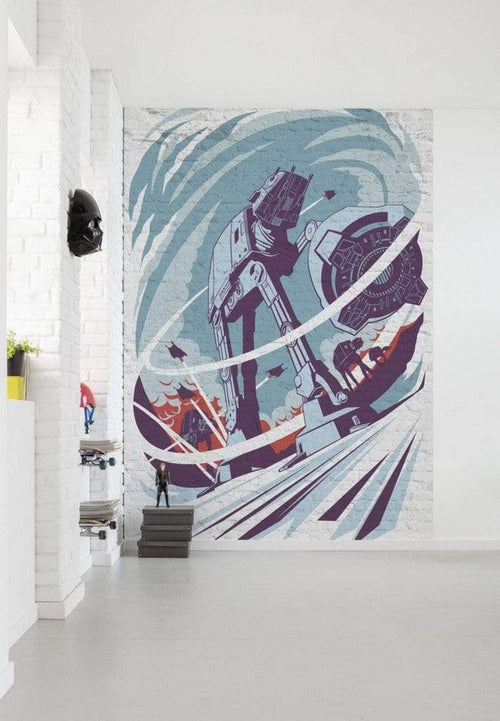 Komar Star Wars Classic Concrete Hoth Vlies Fototapete 200x280cm 4 bahnen Interieur | Yourdecoration.de