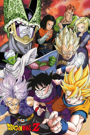 GBeye Dragon Ball Z Cell Saga Poster 61x91,5cm | Yourdecoration.de