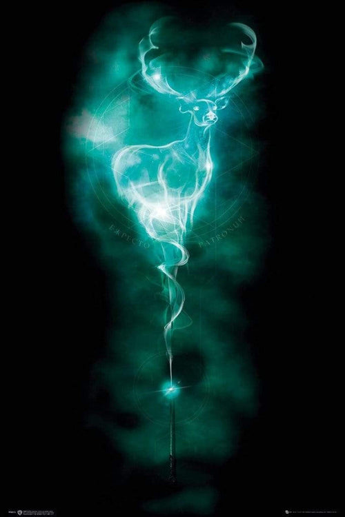 GBeye Harry Potter Patronus Stag Poster 61x91,5cm | Yourdecoration.de