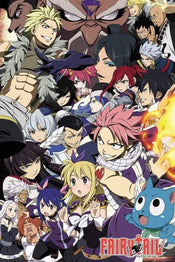 GBeye Fairy Tail Season 6 Key Art Poster 61x91,5cm | Yourdecoration.de