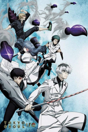 GBeye Tokyo Ghoul RE Key Art 2 Poster 61x91,5cm | Yourdecoration.de