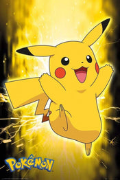 GBeye Pokemon Pikachu Neon Poster 61x91,5cm | Yourdecoration.de