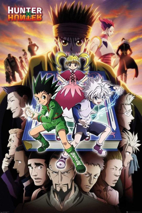 GBeye Hunter X Hunter Book Key Art Poster 61x91,5cm | Yourdecoration.de