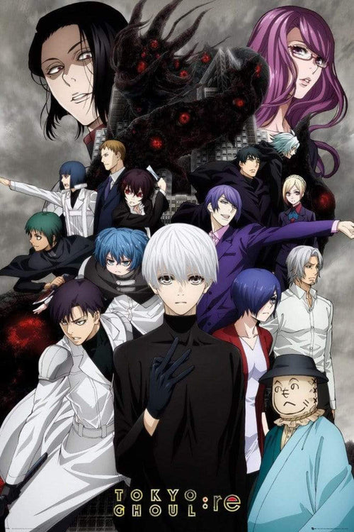 GBeye Tokyo Ghoul RE Key Art 3 Poster 61x91,5cm | Yourdecoration.de