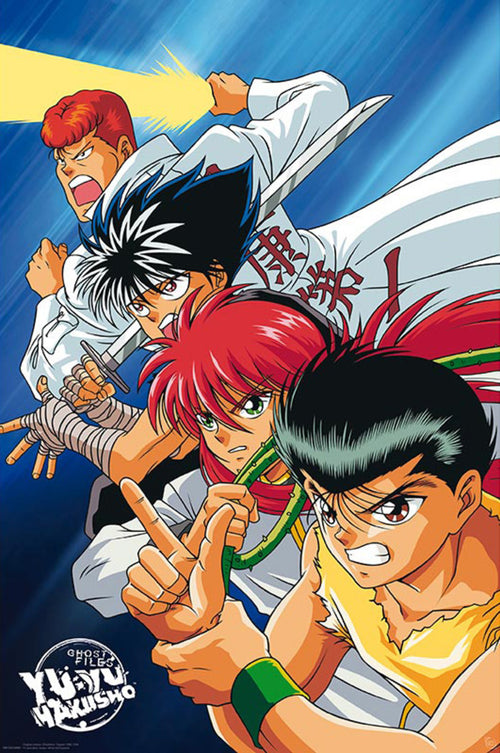 Gbeye GBYDCO086 Yu Yu Hakusho Group Poster 61x 91-5cm | Yourdecoration.at