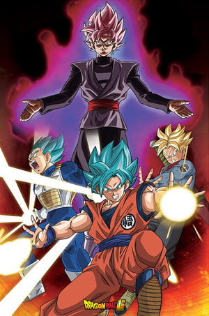 gbeye gbydco136 dragon ball super goku black poster 61x91 5cm | Yourdecoration.at