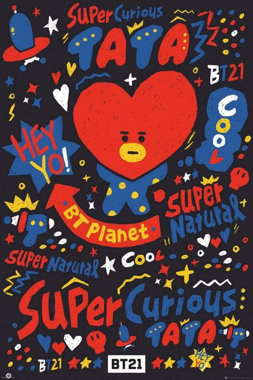 GBeye BT21 Tata Poster 61x91,5cm | Yourdecoration.de