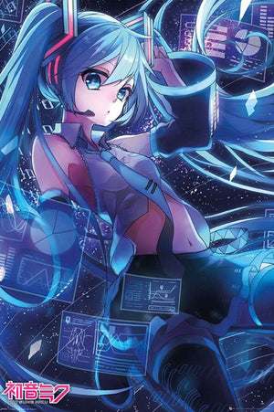 GBeye Hatsune Miku Screen Poster 61x91,5cm | Yourdecoration.at