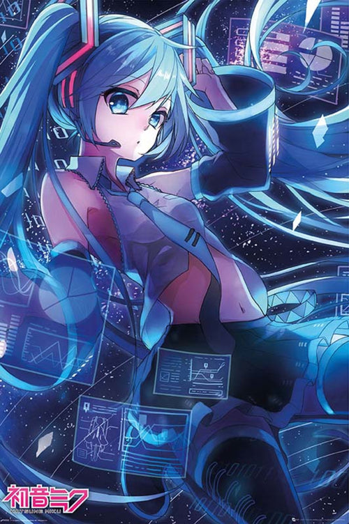 GBeye Hatsune Miku Screen Poster 61x91,5cm | Yourdecoration.at