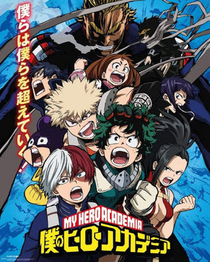 GBeye My Hero Academia Season 2 Poster 40x50cm | Yourdecoration.de